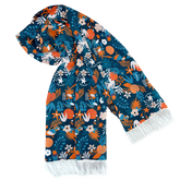 TROPICA BIRD SILK MEN SCARF